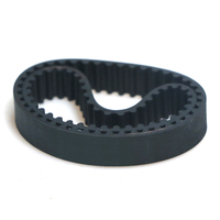 Courroie de distribution en caoutchouc à boucle fermée HTD3M 81/90/96/99/105/108/111~120 mm de largeur, 3/4/5/6/9/10 mm, transmission industrielle