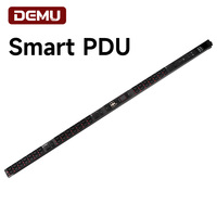 PDU intelligent 0U pour rack, triphasé, 42 prises C3915 verrouillables, compteur IP, contrôle à distance, boîtier de distribution de données, multiprise
