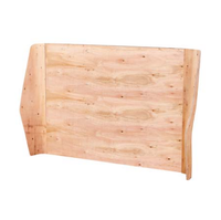 Tête de lit et cadre de lit en bois massif pour chambre et bureau, meubles en contreplaqué pour lit