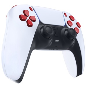 Botones Personalizados para Control de PS5, Juego Completo en Rojo Pasión, D-pad, R1, L1, R2, L2, Triggers, Share, Options, para Controles BDM-030/040/050 - Product Image 4