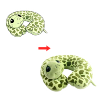 Jouets en peluche géants personnalisables de style Kawaii, tortue réconfortante pour bébé, oreiller en peluche pour enfants, rembourrage en coton PP
