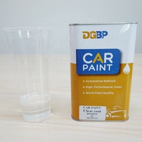 Peinture de marque Auto Base Acrylique Clear Coat Car Refinish Paint Vernis