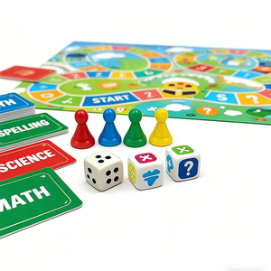 Juego de Mesa OEM con Acabado Premium, Impermeable, Impresión Personalizada, Juego de Tarjetas Educativas para la Escuela, Juego de Mesa Personalizado de Fábrica - Product Image 3