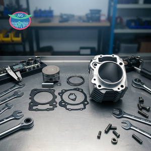 ชุดลูกสูบแหวนลูกสูบปะเก็นอะลูมิเนียมสำหรับรถมอเตอร์ไซค์ Haogang CB300F 82 มม. 330 ซีซี สำหรับอัพเกรด <span class=keywords><strong>K2K</strong></span> - Product Image 5