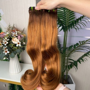 12a Fumi Super Double Drawn Virgin Human Hair Hook Straight Bundles - Product Image 4