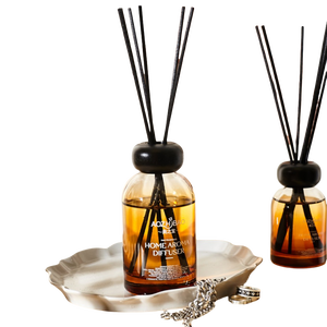 Diffuseur de roseaux sans feu personnalisé-Bouteille en verre décorative de 200ml avec bâtons de roseaux Vente en gros pour les commodités de la maison et de l'hôtel - Product Image 5