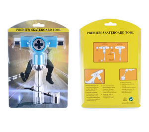 Dụng cụ trượt ván đa năng Tất cả trong một Phụ kiện dụng cụ trượt ván đa chức năng cầm tay Allen Key và tuốc nơ vít cờ lê đầu Phillips loại L - Product Image 2