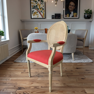 Fauteuils en bois massif Reproduction d'antiquités Chaises <span class=keywords><strong>Louise</strong></span> Meubles de salle à manger et de salon à la française - Product Image 3