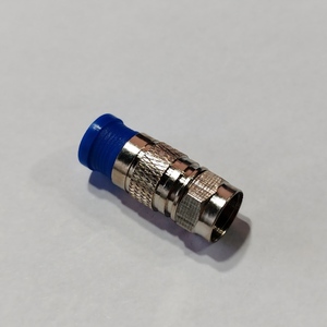ช่องต่อสายเคเบิลร่วม <span class=keywords><strong>RG6</strong></span>เชื่อมสัญญาณ RF ประเภท F ตัวผู้75-5ช่องเชื่อมสัญญาณทีวีแบบสากล - Product Image 2