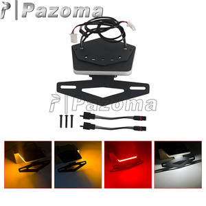 Eliminador de guardabarros para motocicleta, soporte para matrícula con luces LED para <span class=keywords><strong>BMW</strong></span> S1000RR 2022-2025 - Product Image 4