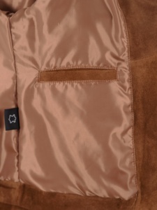 Custom 100% Genuine Tan Soft Nappa Leather <b>Women</b>’s <b>Jacket</b> Premium Hardware YKK Zipper Private Label OEM Classic Luxury Outerwear - Product Image 5