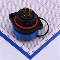 Connecteur circulaire à deux trous étanche IP68 pour l'aérospatiale série JH2113, fiche mâle JH2113P, prise femelle JH2113S, 2 à 12 broches
