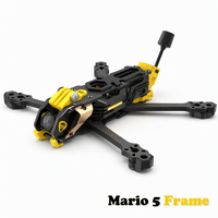 Kit de châssis FPV en fibre de carbone de 5 pouces, bras de 6 mm, DC Deadcat XH True X pour VTX numérique HD, accessoires pour drones de course freestyle et quadricoptères