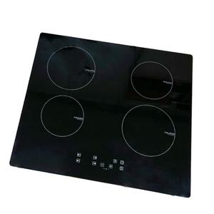 Cuisinière en céramique 6000W électrique à 4 brûleurs, cuisinière en céramique infrarouge à double brûleur - Product Image 1
