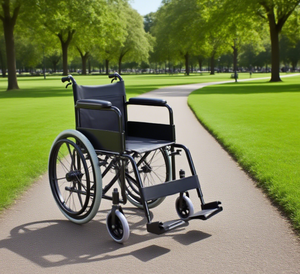 Sedia a rotelle manuale leggera e pieghevole funzionale per <span class=keywords><strong>terapia</strong></span> <span class=keywords><strong>medica</strong></span> e materiale in acciaio per uso clinico - Product Image 3