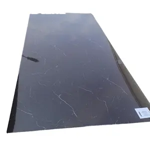 Glossy uv board hot stamping uv marble sheet for home