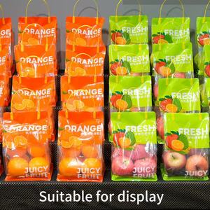 Sacchetti Trasparenti Personalizzati <span class=keywords><strong>con</strong></span> Cerniera per <span class=keywords><strong>Frutta</strong></span>, Buste Sicure e Traspiranti per Imballaggio di Prodotti Freschi - Product Image 2