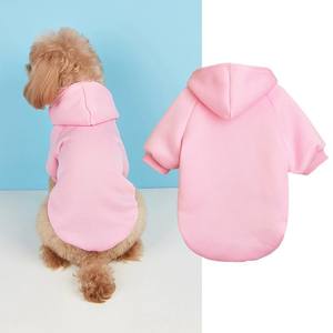 Großhandel Baumwoll-Haustier-Hoodie Atmungsaktive Klassische Hundekleidung Nachhaltig für Winter und Frühling Verfügbar in Kleinen und Großen Größen Schlicht - Product Image 4