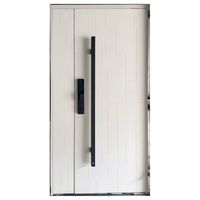 Porte d'entrée de villa Prima avec système coulissant, sonnette, mot de passe secret, en alliage d'aluminium, pour portail et clôture
