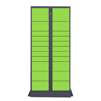 Armoire intelligente de qualité industrielle, armoire à colis extérieure résistante aux intempéries, armoire logistique intelligente