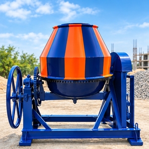 Mezcladora de Concreto de Tambor Inclinable de Alta Resistencia, Operada con Volante, para Mezclar Cemento, Arena y Agregados en Obras de Construcción - Product Image 3