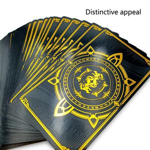 Cartas de Tarot Personalizadas con Estampado en Lámina, Impresión a Todo Color con Estampado en Caliente Dorado y Plateado para Adivinos Espirituales - Product Image 3