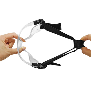 หน้ากากบาสเก็ตบอลแบบครึ่งกรอบสำหรับทุกเพศพร้อมแผ่นป้องกันการกระแทกหน้าสำหรับเล่นกีฬา - Product Image 3