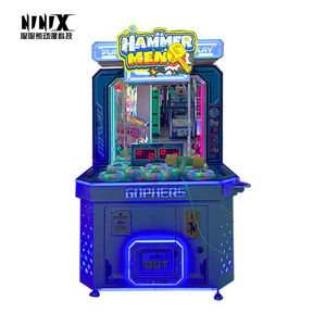 Popular máquina de juego "Whac-A-mole" que funciona con monedas, centro de entretenimiento infantil ajustable, opciones de España y Japón - Product Image 1