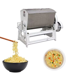 Nouvelle ligne de production de nouilles instantanées électriques à faible investissement avec commande par bouton-poussoir, en acier inoxydable 304, grande capacité - Product Image 1