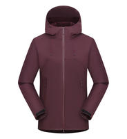 Blouson Bomber Imperméable à Capuche en PU, Polyester et Spandex Tissé, Fermeture Éclair sur le Devant, Unisexe, Vêtement d'Extérieur Décontracté