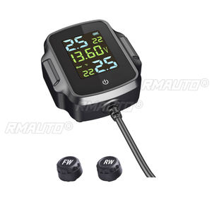 Système de surveillance de la pression des pneus de moto avec charge rapide USB QC 3.0, système d'alarme de température des pneus - Product Image 3