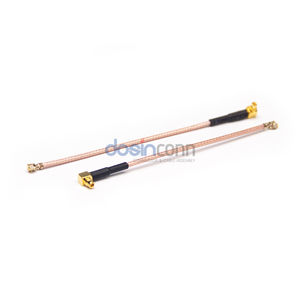 <span class=keywords><strong>Cable</strong></span> de extensión RF de longitud personalizada UFL U.fl a enchufe MMCX macho en ángulo recto con <span class=keywords><strong>cable</strong></span> coaxial RG178 - Product Image 3