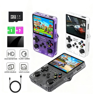 Consola de Juegos Portátil Inalámbrica Clásica R36S con Pantalla TFT IPS HD de 3.5 Pulgadas, Batería de 3500 mAh, Sistema Operativo Linux de Código Abierto - Product Image 6