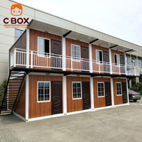 Cbox – Logement modulaire préfabriqué pour personnel, dortoirs et camps de travail, maison conteneur multi-modules à assembler