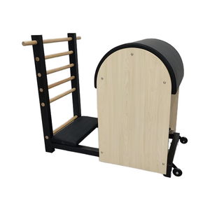 Barra de <span class=keywords><strong>Pilates</strong></span> Resistente y Ajustable, Estirador de Espina Dorsal de Madera <span class=keywords><strong>para</strong></span> la Salud y la Fuerza del Core, <span class=keywords><strong>para</strong></span> Uso en Casa o Estudio - Product Image 2