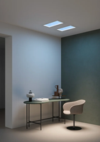 Lampe LED encastrée à lumière artificielle intérieure, CRI élevé, effet ciel bleu, faux puits de lumière, panneau de plafond virtuel