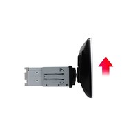 Monitor Multimedia Mobil DL903DAB 12V Hiburan Kursi Belakang dengan Layar Sentuh TV Stereo Kamera Penempatan di Sandaran Kepala Atap Dasbor