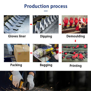 कट प्रूफ दस्ताने लेव5 निर्बाध hppe विकल्प कस्टम लोगो कस्टम लोगो - Product Image 6