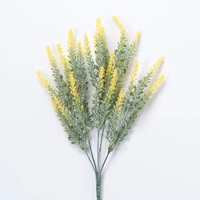Nouveau produit buissons de lierre vert réalistes et branches de fleurs artificielles Occasion de Noël Ramas Artificiales Verdes