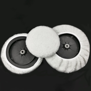 Tampon de polissage en microfibre imitation laine d'agneau pour usage quotidien, 5-10 pouces, pour l'entretien automobile - Product Image 1