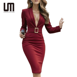 Nuevo Diseño de Vestido de Oficina para Mujer, Combina Elegancia, Perfecto para la Oficina, Atuendos Casuales o Estilo Diario - Product Image 1