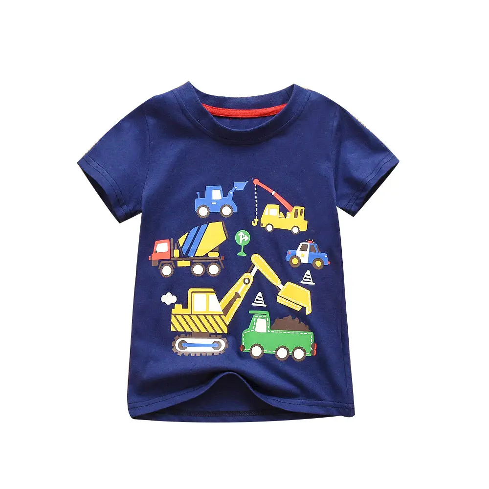 Neue Mode Sommer Großhandel Kurzarm Kleinkinder Kind Neugeborene Kinder Kleinkind Baby T-Shirt