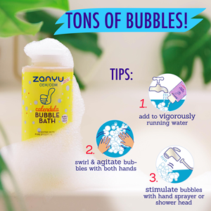 개인 라벨 384ml 보습 금송화 거품 목욕 액체 베이비 샤워 젤 - Product Image 4