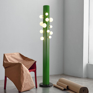 Modern Nordic Designer Clothing Store Living Room Bedroom Balcony Metal Glass Ball <strong>Funky</strong> ultra Modern Led <strong>Floor</strong> <strong>Lamp</strong> - Product Image 1
