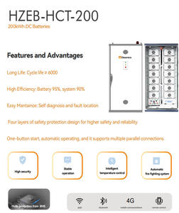 100kw <span class=keywords><strong>200kw</strong></span> 300kw 200kwh 500kw Batterie solaire 150kw 100kw <span class=keywords><strong>200kw</strong></span> Système de stockage d'énergie hybride solaire tout en un - Product Image 2