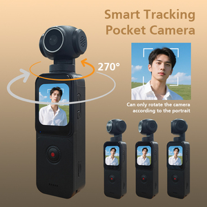 Cámaras Vlogging de bolsillo personalizadas con estabilización de cardán de Foto 5K 75MP, pantalla táctil de 1,69 pulgadas, antivibración para acción - Product Image 3