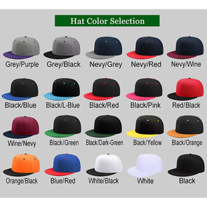 Écusson de broderie personnalisé casquette de sport logo 6 panneaux casquette de baseball à bord plat casquette avec <span class=keywords><strong>dos</strong></span> élastique pour hommes casquette d'équipe de baseball vierge ajustée - Product Image 6