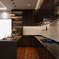 Meubles de cuisine sur mesure, matériaux de luxe, ensemble de rangement moderne pour cuisine, design en bois, armoires de cuisine à vendre
