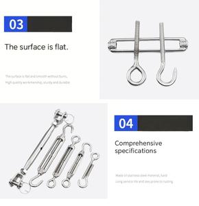 Заводская распродажа, высокое качество M14, талрепы из нержавеющей стали для строительства Морского промышленного моста, сделано в Китае - Product Image 6