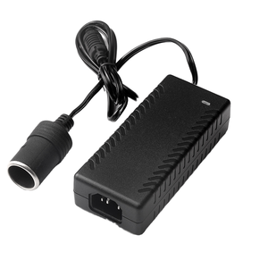 Convertidor AC-DC 2A para Encendedor de Cigarrillos de <span class=keywords><strong>Coche</strong></span>, <span class=keywords><strong>Adaptador</strong></span> de Corriente <span class=keywords><strong>12V</strong></span> 2A para Bomba de Aire Eléctrica, Ventilador de <span class=keywords><strong>Coche</strong></span> y Otros Dispositivos - Product Image 1